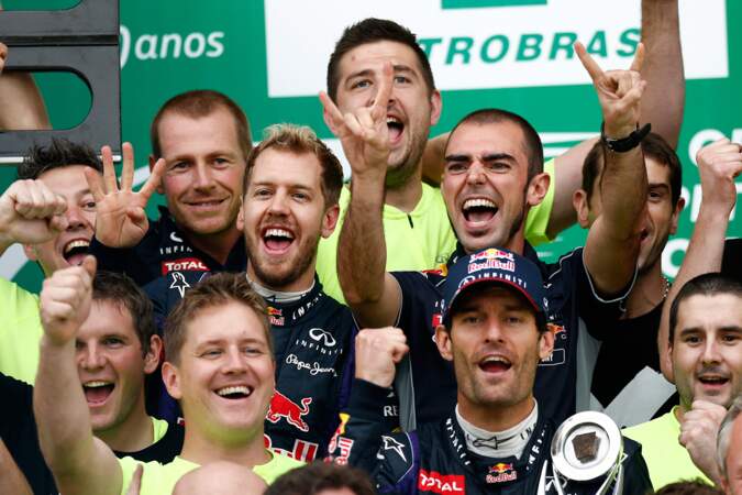 Formule 1 - Sebastian Vettel champion du monde pour la 4ème fois consécutive
