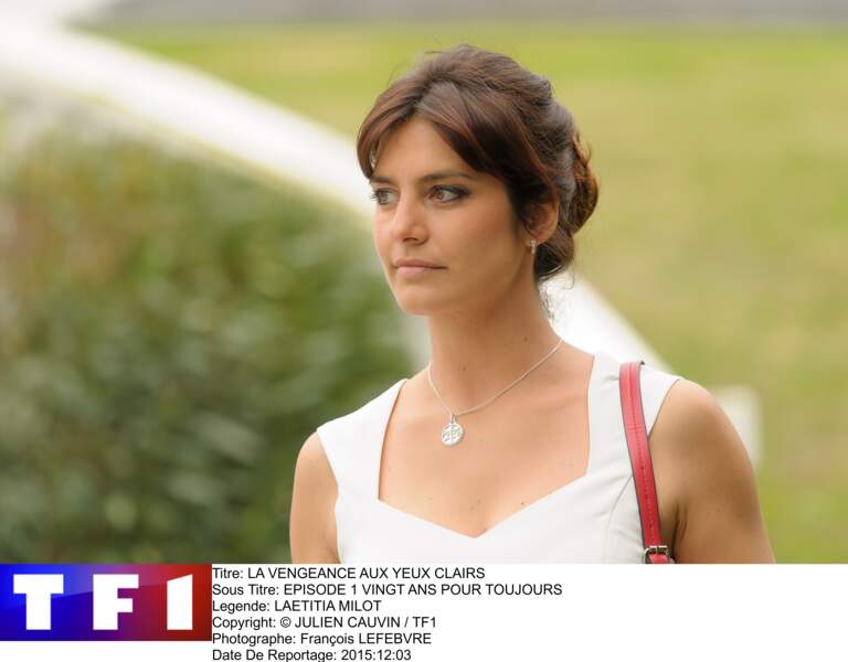 Laetitia Milot est à l'affiche de La vengeance aux yeux clairs, à partir du 8 septembre sur TF1.
