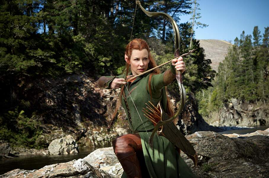 En 2013, Evangeline Lilly a intégré le casting du Hobbit. Elle interprète Tauriel aux côtés d'Orlando Bloom