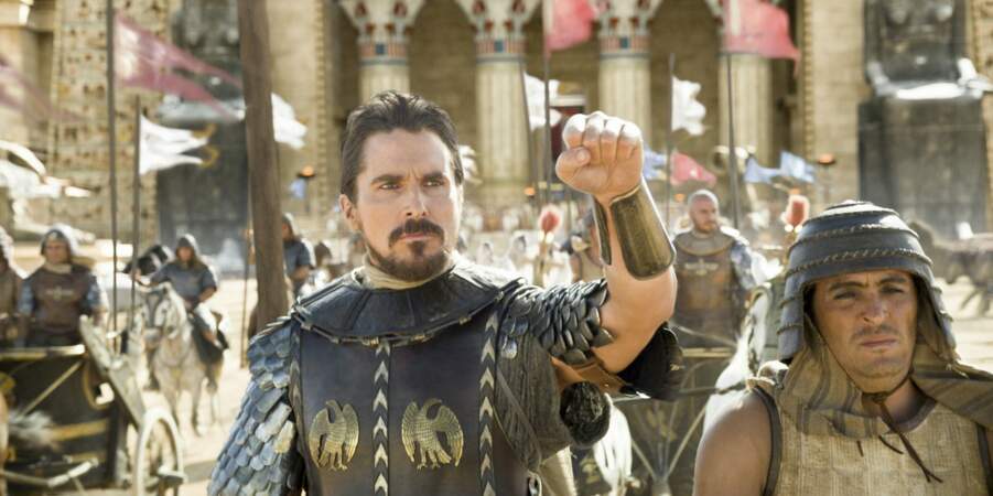 Christian Bale montre moins de peau mais reste super sexy dans Exodus : Gods and Kings (2014)