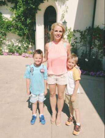 Britney Spears et ses fils : TELLEMENT MIGNON !