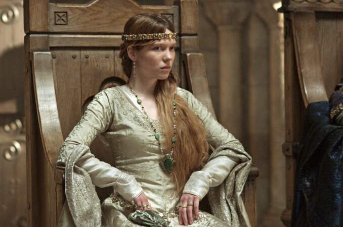 Léa est Isabelle d'Angoulême dans Robin des Bois de Ridley Scott