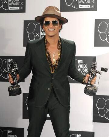 Et de deux trophées pour Bruno Mars, deux !