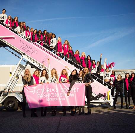Alerte, alerte : les Anges Victoria's Secret ont débarqué à Londres