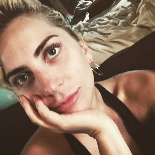 Lady Gaga sans maquillage