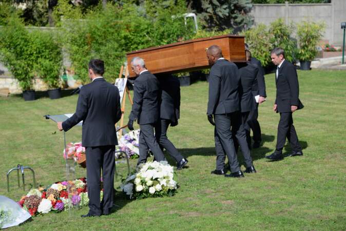 Le cercueil de Guy Béart