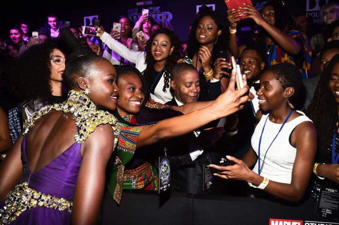 Les fans étaient nombreux à réclamer selfies et autographes !