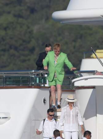 Pour Elton John, la vie est en verte