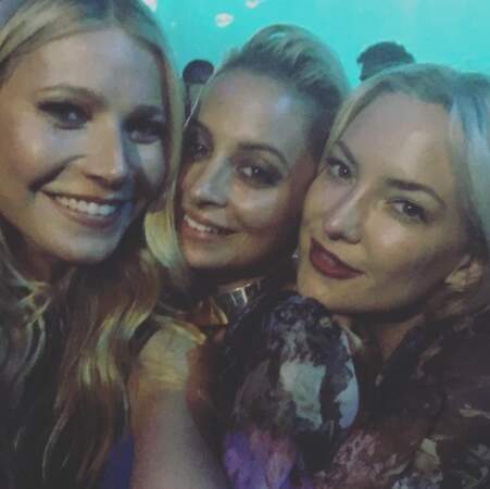 Gwyneth Paltrow, Nicole Ritchie et Kate Hudson : une vraie bande de copines