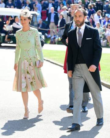 Pippa Middleton et sa robe fleurie 