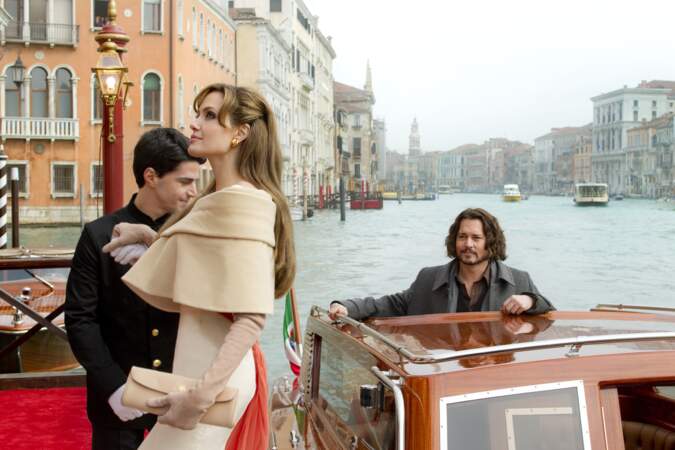 The Tourist (2010) : Angelina Jolie et Johnny Depp en amoureux à Venise