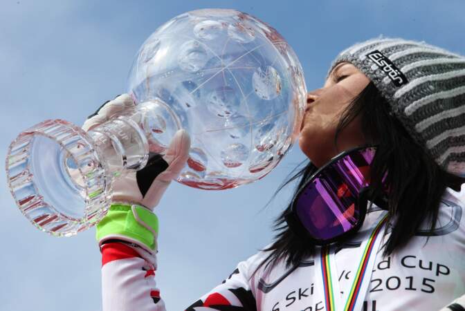 22 mars, Deuxième Gros Globe de Cristal, deux titres mondiaux, Anna, impératrice des neiges, Fenninger