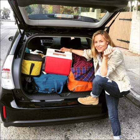 L'actrice de Coyote Girls voyage léger pour un week-end à San Diego...