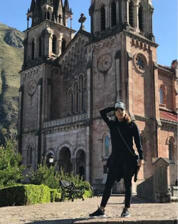 Eva Longoria est en visite en Espagne