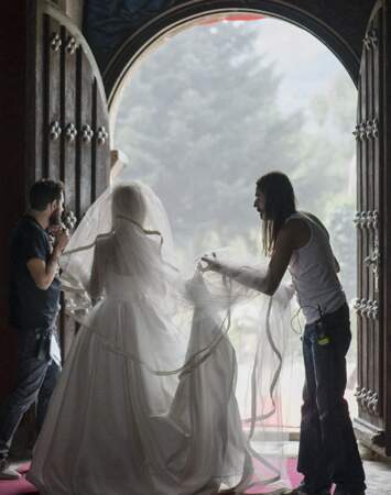 La mariée était en blanc