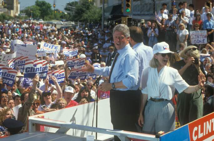 1991, Bill vise la présidence des États-Unis? Hillary dit oui !