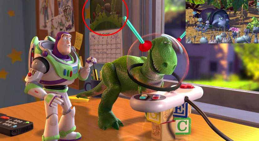 Toy Story 2 : Un joli calendrier 1001 pattes dans la chambre d'Andy