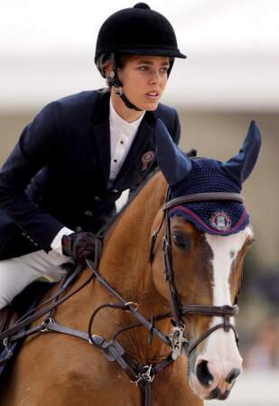 Charlotte Casiraghi au Grand Prix équestre d'Espagne en 2011