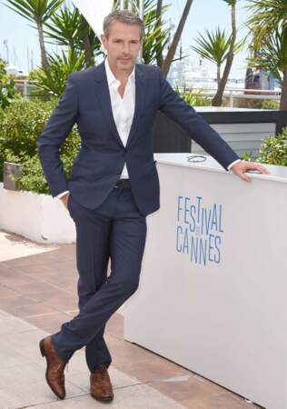Lambert Wilson, le maître de cérémonie de ce 67ème Festival de Cannes, a posé pour quelques photos.