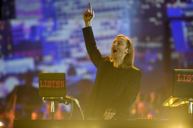 David Guetta a offert un medley de ses derniers succès