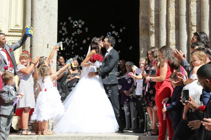 Sophie Vouzelaud a épousé Fabien Boutamine à Saint-Julien (Haute-Vienne) ce samedi 18 août 2018