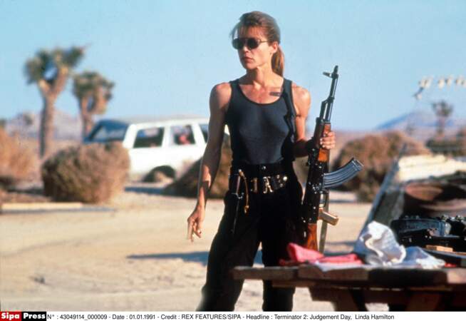Terminator 2 : Linda Hamilton, guerrière accomplie