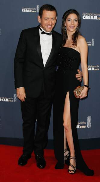 Dany Boon, Président de cette 40ème édition des César, et son épouse.
