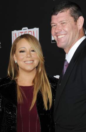 La chanteuse Mariah Carey et l'homme d'affaires James Packer. 
