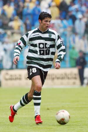 Cristiano Ronaldo (Portugal) en 2003
