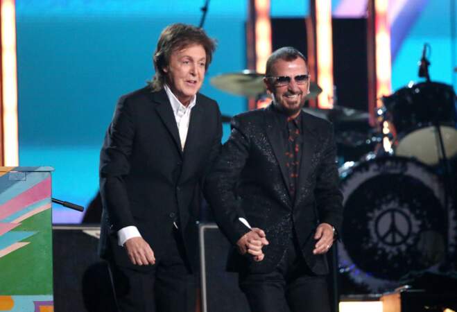 Paul McCartney et Ringo Starr ont reformé la moitié des Beatles le temps d'une prestation