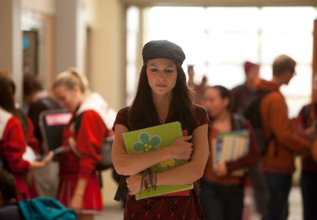 Elle a donc arpenté les couloirs du lycée de Glee