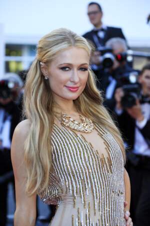 Paris Hilton a foulé les marches du Festival de Cannes