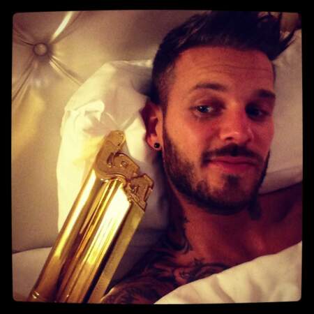In bed with M Pokora...