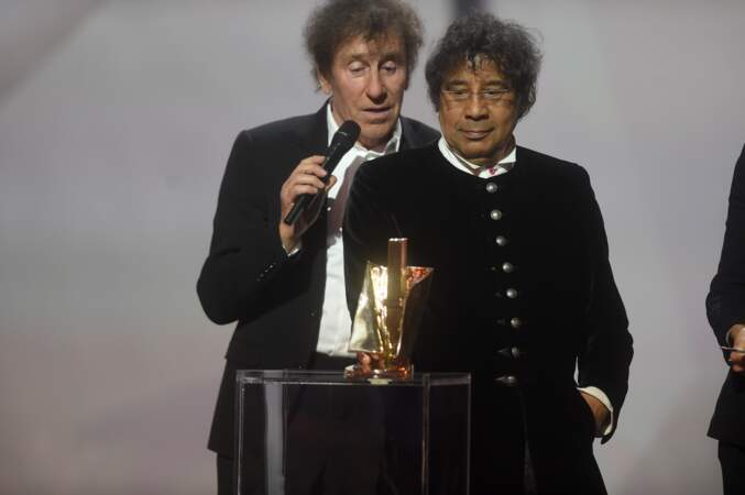 Alain Souchon et Laurent Voulzy ont reçu le prix de l'Album de chansons de l'année