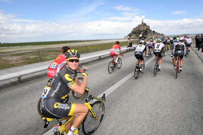 Cette année, le Tour de France s'est élancé du Mont Saint-Michel