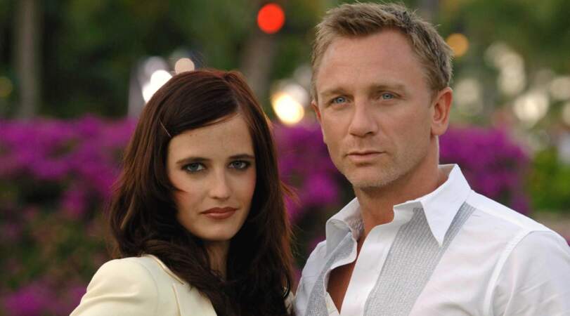 Sur le tournage de Casino Royale (2006), Eva (soupir...) Green et le plus Bond des James, Daniel Craig.