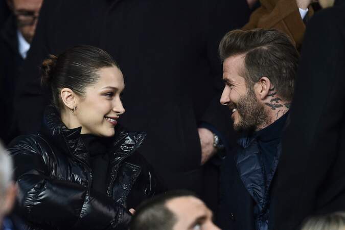 La rencontre improbable entre David Beckham et Bella Hadid