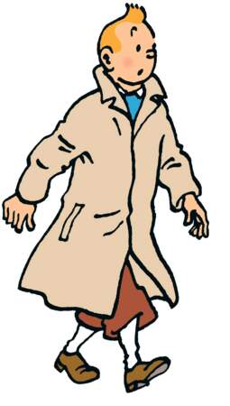 Et voici le petit reporter Tintin, créé par Hergé en 1926