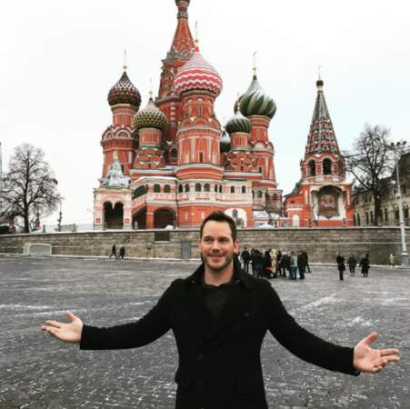 Chris Pratt à Moscou... 