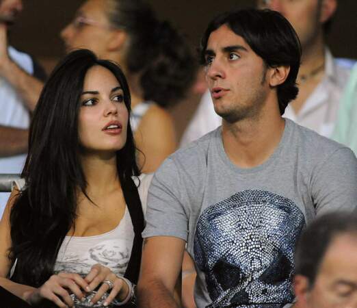 Elle est en couple avec le milieu de terrain de la Fiorentina, Alberto Aquilani