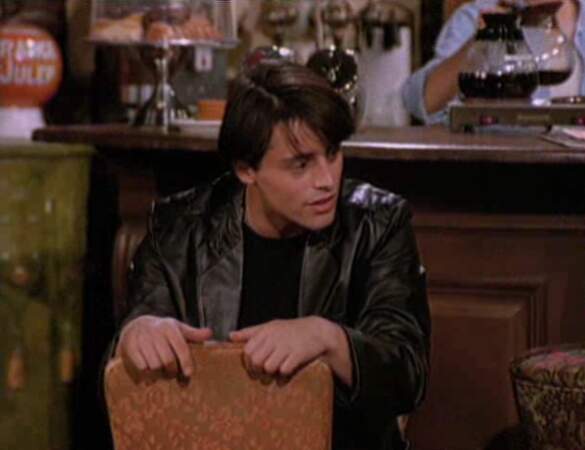Joey Tribbiani (Matt LeBlanc) dans l'épisode pilote de Friends.