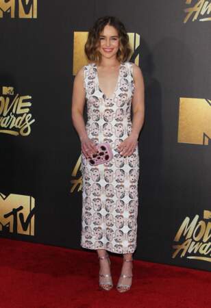 Emilia Clarke aux MTV Movie Awards