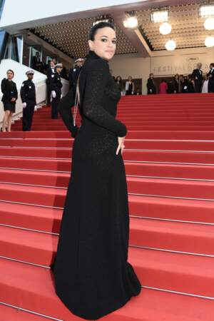 Michelle Rodriguez et sa surprenante robe noire