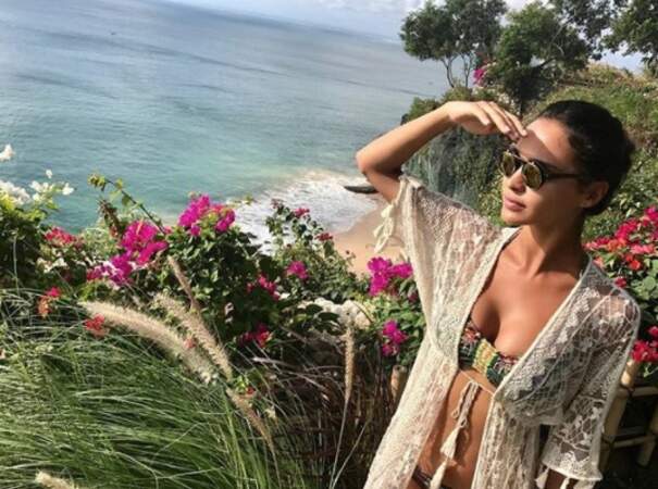 On est super jaloux de la vue de Leila Ben Khalifa à Bali. 