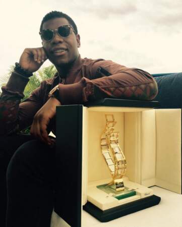 John Boyega ravi d'être dans le coin