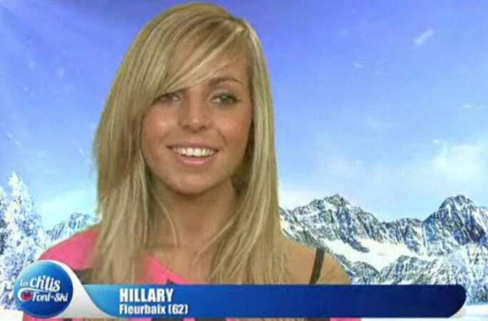 Hillary a débuté dans les Ch'tis font du ski sur W9