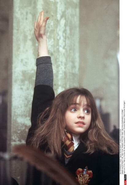 Adorable Hermione ! Le début de la carrière d'Emma Watson commence avec la formidable saga d'Harry Potter en 2002