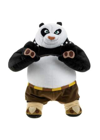 Pour les petits, pensez à la peluche Kung Fu Panda