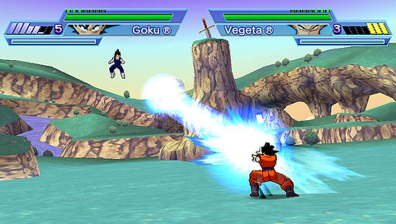 Dragon Ball Z : Shin Budokai (2006 - PSP)