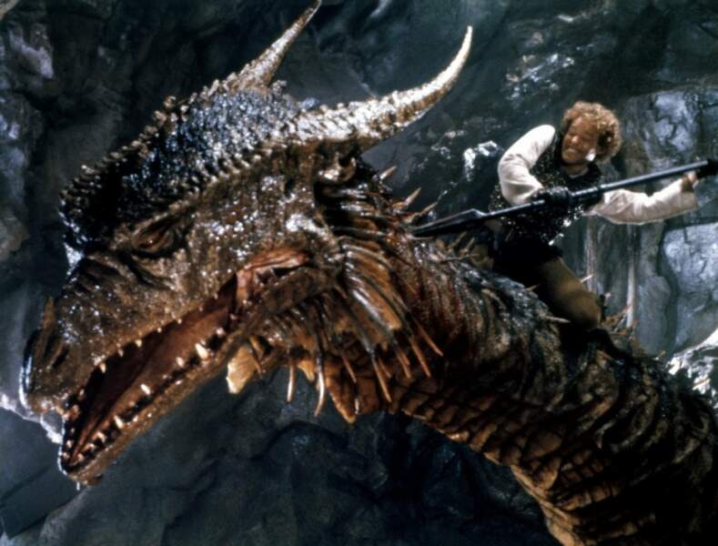 Chevalier contre animal sanguinaire, c'est le programme du Dragon du lac de feu (1981)